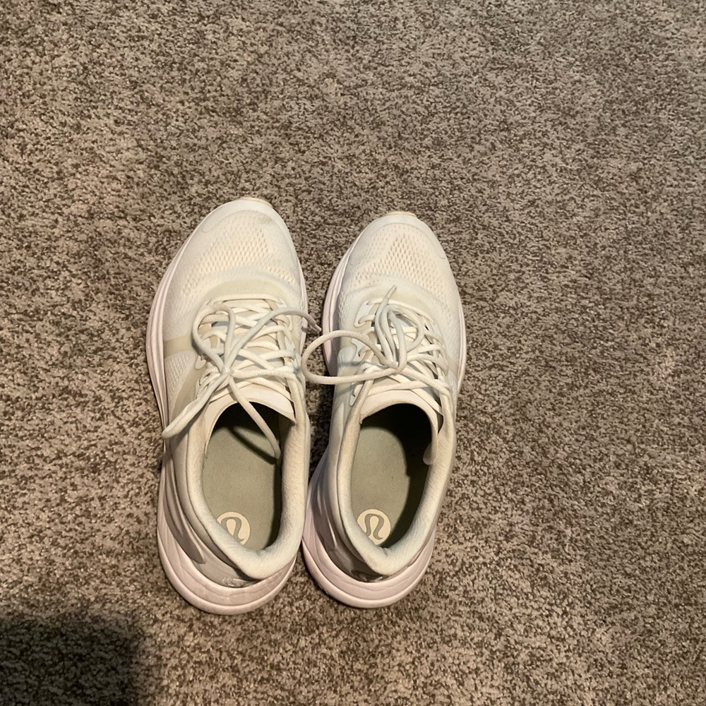 White Lululemon Blissfeel Sneakers